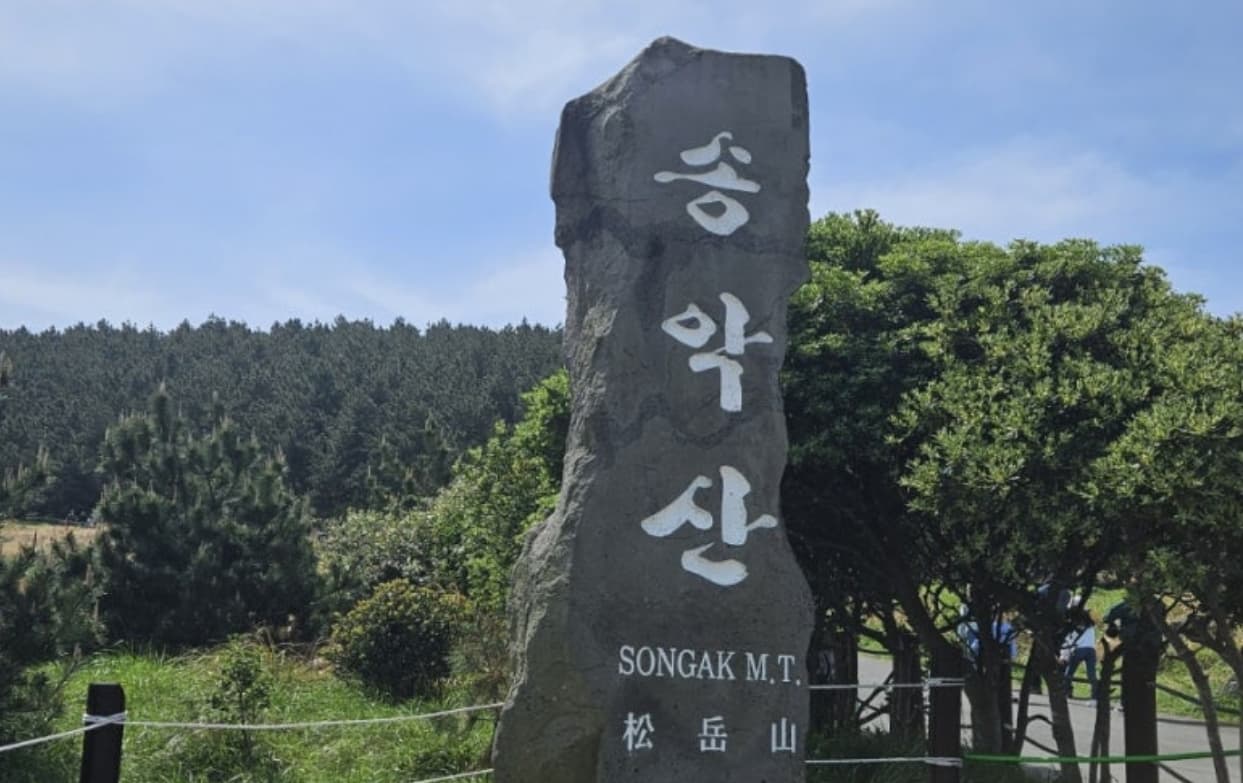 제주도 송악산 둘레길, 가족 여행에 최적의 선택
